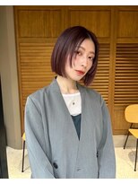 ヤイエ(yiye)&nbsp;ボブ/ミニボブ/顔周りレイヤーカット/ショートボブ/外はねボブ