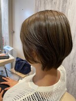 エヌアンドエー せんげん台店(N&A)&nbsp;大人綺麗なショートボブ エイジングケア 白髪ぼかしハイライト