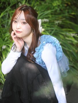 ショコラ アベノ(Chocolat ABENO) #リボンアレンジ #リボンヘアセット