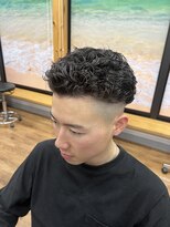 ルッカヘアガーデン バイ ラッシュゴールド(RUCCA HAIR GARDEN by LUSH GOLD)&nbsp;オールバックパーマ