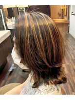 エノモト(ENOMOTO) 大人可愛いハイライト×ワンカールヘルシーレイヤー30代40代50代