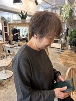 ウィークエンド(WEEKEND)&nbsp;白髪ぼかし対応ベージュショート