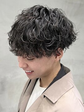 フィフスパーク(fifth PARK) 渋谷緩め波巻きスパイラルパーマツイストスパイラルツーブロック