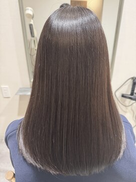 ヘアラボコイル(Hair lab coil) 髪質改善ストレート/オリーブベージュ