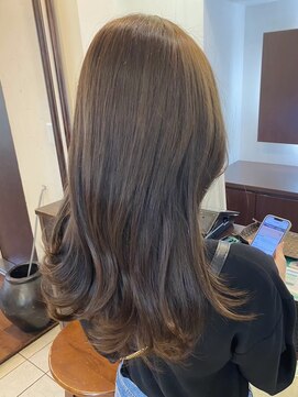 ナナナパレナ 梅田店(nanana parena) くすみブラウンベージュ♪最高級ケア・液晶乳化カラー×ミネラル