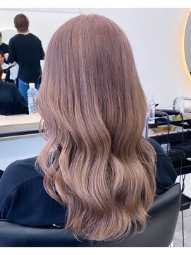 レノ 直江店(RENO) ピンクベージュ/ダブルカラー