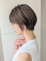 エンクス 天王町店(enx)&nbsp;ホワイトグレージュデジタルパーマミニウルフ天王町HA61