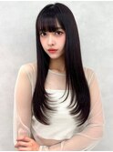 レイヤー/ネビージュ/韓国ヘア/イメチェン/縮毛矯正/中野/
