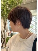 マッシュショート/レイヤーボブ/大人ショート/ウェーブヘア