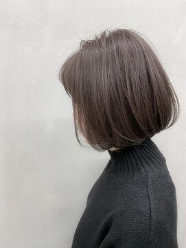 アンジェリカ 難波店(ANGELICA) 【ANGELICA 望月】大人可愛い20代30代前下がりワンカールボブ