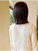 ほっこりベージュブラウンカラー