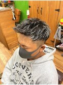 ジェットフェードツイスパハイライトホワイトメッシュ