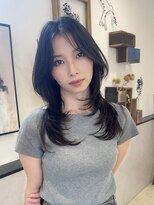 シェイト レイヤーカット 天神(ciate)&nbsp;レイヤーカット/ハッシュカット/ブリーチなしダブルカラー/天神