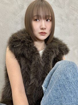 ロンドプロフィール 浦和(Lond profil) ブリーチなしカラー伸ばしかけヘア簡単スタイリング小顔ヘア