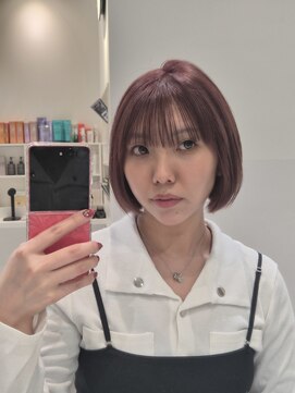 ザザアオヤマ(ZA/ZA AOYAMA) くすみピンクカラー