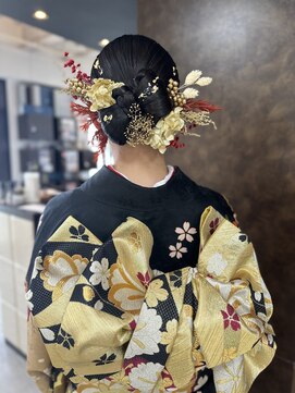 イグルー(igloo) 成人式ヘア大人気リボンアレンジ