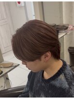 アンクス(anx)&nbsp;ピンクブラウンセンター毛流れ