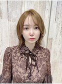 【monaco】顔周りレイヤー/くびれショートヘア/広尾/恵比寿