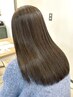 【梅雨対策】ストレートパーマ＋カット＋トリートメント　（嶋田指名不可）