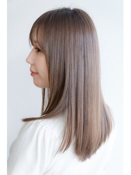 ラプラス(Laplus)の写真/オーガニックカラーで髪をいたわる佐賀兵庫北のサロン。白髪染めも上品に☆