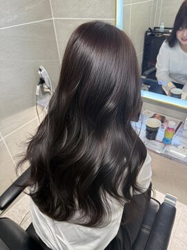 アンジェリカラボ 梅田店(ANGELICA LABO) 韓国風レイヤー×アッシュブラウン