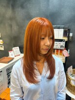ノーヴァ バイ ボナ 前橋店(nova by bona)&nbsp;髪質改善ツヤ感◎旬のレイヤーセミロング似合わせ