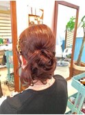 サイドカールアップアレンジ【ヘアセット　立川/立川南/八王子】