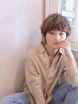 ナツヤ(NATSUYA)&nbsp;厚めバングハニーヘア