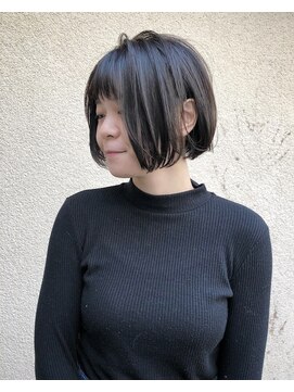 ワエン(WAEN) ダークアッシュミニボブ