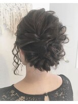 ヘアアンドケア エジェリラボ(hair&care egerie lab)&nbsp;結婚式シニヨンアレンジ『egerie lab.スタイル』