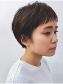 [神保町/moloco]ショートバングコンパクトショート
