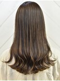 マッドベージュで、大人かわいい艶髪へ☆赤色が苦手な方おすすめ