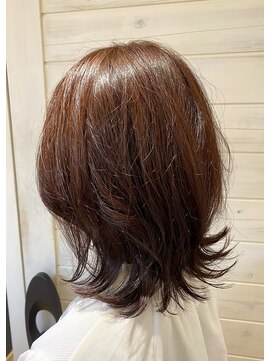 オーシャン(Ocean) ［OCEAN Hair&Life 水田成美］☆ツヤ髪ピンクカラー☆