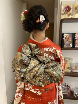 矢島美容室 荻窪店 成人式当日料金【ヘアメイク着付け】44000円