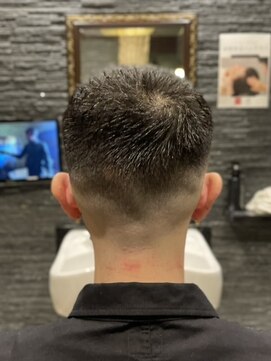 プレミアムバーバー 赤坂店(PREMIUM BARBER produce by HIRO GINZA) クロップスタイル