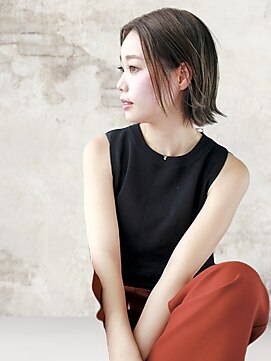 ヘアーアンジェ 伊達店(Hair ange) 【30・40代おすすめ♪】小顔カット×ハイライト×くびれショート
