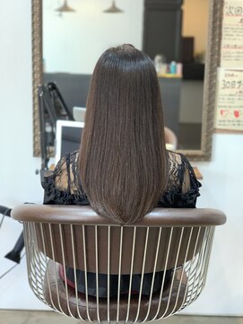 チェルシーヘアーアンドタイムスタジオ 小金井(CHELSEA HAIR&TIME STUDIO) 髪質改善ヘアエステ+縮毛矯正【小金井/艶美髪/ダメージケア】