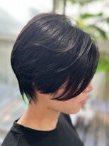 ツムグ 代官山店(TUMUGU) 白髪ぼかし大人かわいいヘア大人ナチュラルレイヤーショートボブ