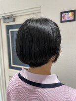 エクリ シセイドウ 麻布十番店(equri×SHISEIDO)&nbsp;【麻布十番】クセ毛でOKの白髪染めショート