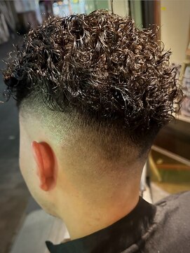 ヒロギンザバーバーショップ 大宮店(HIRO GINZA BARBER SHOP) フェードパーマ　大宮