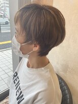 ロアン 福津店(roan) ナチュラルベージュの大人ショート