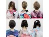 【7/24,25天神祭限定】浴衣レンタル+着付け+ヘアセット ¥5,800→¥3,800~
