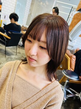 マノ 千歳烏山(MaNO) 〈aya〉韓国風/小顔カット/くびれミディ/くびれヘア/髪質改善