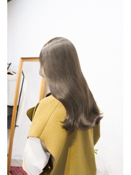 アリー 原宿 表参道(ALLY) 【ALLY 濱田】ブリーチ無し/オリーブベージュ