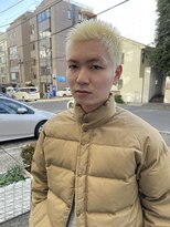 ツネ ヘアアンドヘッドスパ(TsuNE hair&head spa) ハイトーンベリーショート/おしゃれボウズ/ブリーチカラー