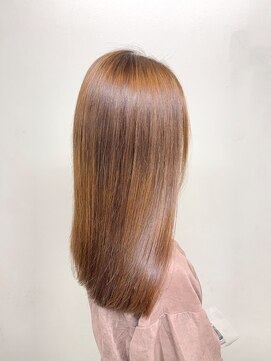 バブルス 春日部店(BUBBLES) 初ハイトーンにおススメ！オレンジブラウン