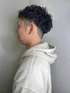 レイール 下北沢(Reir) 【Reir_下北沢】*メンズショートパーマ+ツーブロック*