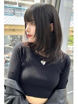 ランズ(LANDS)&nbsp;ハッシュカット　レイヤーカット 【韓国ヘア 大阪 梅田】