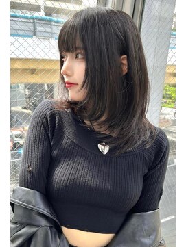 ランズ(LANDS) ハッシュカット レイヤーカット 【韓国ヘア 大阪 梅田】
