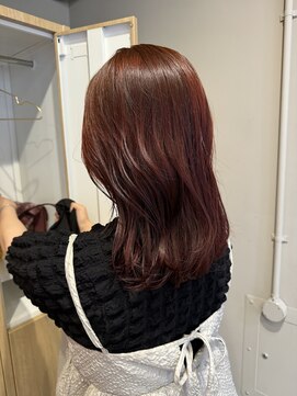 ローレンジウ(LOREN JU) 透明感髪質改善ベージュダブルカラーミルクティーグレージュ